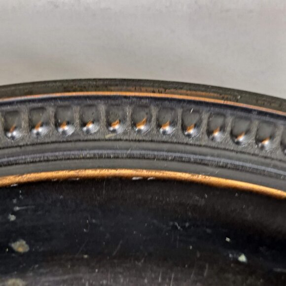 Vintage Round Copper Wall Tray Winged Dragons Wall Hanging 1970 Rare Collectible - Picture 7 of 13